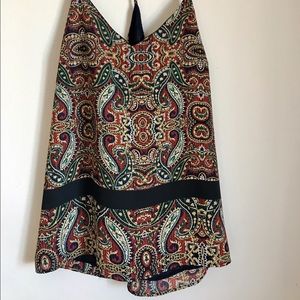 🛑SOLD OTHER PLATFORM 🛑 Printed Racerback Tank | Collective Concepts